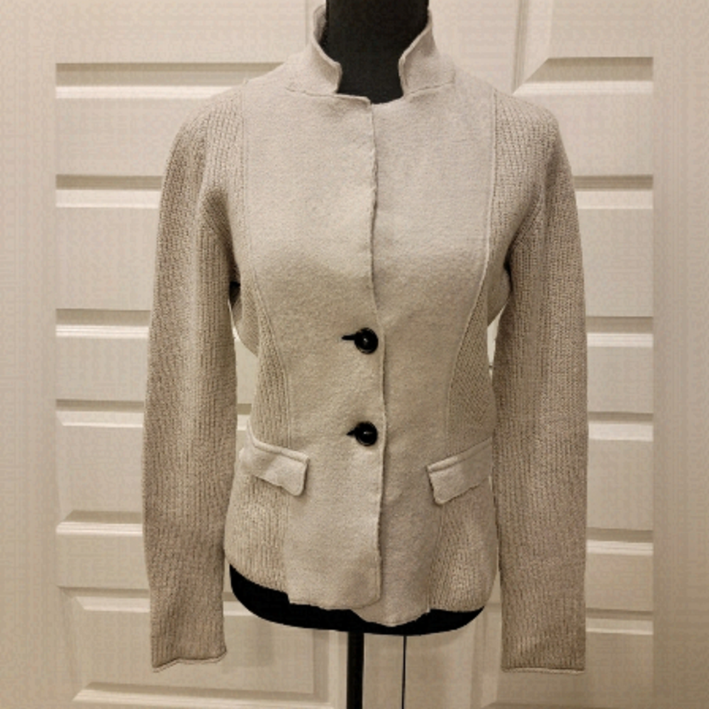 Marccain virgin wool knit jacket